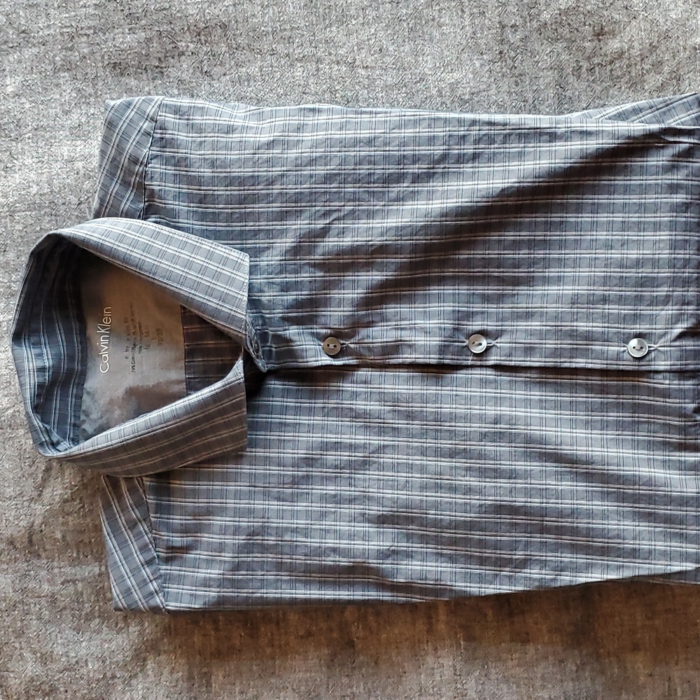 Calvin Klein extreme Slim fit casual button down shirt